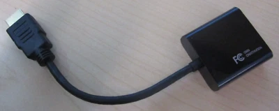 Onn HDMI To VGA Adapter Connector T15 ONN ONA17AV004 - Image 1 of 4