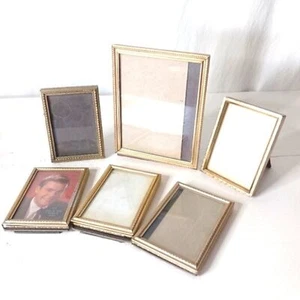 6er Set Vintage Bilderrahmen goldfarben. - Bild 1 von 2