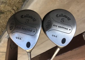 Callaway Big Bertha S2H2 Driver Memphis 10 Regular Flex Steel Shaft RH - 3 & 5 - Picture 1 of 8