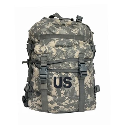 Mochila Assault Pack US ARMY Molle II ACU UCP con refuerzo - Nueva Foto 1 de 4