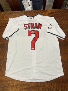 Myles Straw Signed Cleveland Guardians Jersey PSA DNA Coa Autographed - Picture 1 of 6
