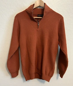 Voboom Mens small sweater Rust - Picture 1 of 5