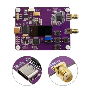 6GHz Signal Source 6000MHz RF Module Serial Control CH2 Support Power Regulation - Picture 1 of 15