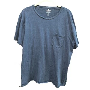 Bombas T Shirt Herren große blau gestreifte Tasche - Bild 1 von 5