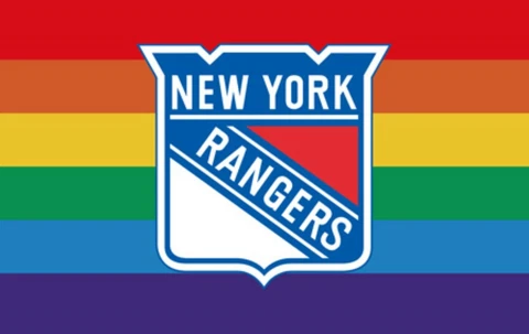 New York Rangers Pride Flag 3x5ft Banner Polyester Ice Hockey Stanley 007 Cover