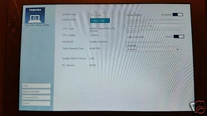 lcd SCREEN & DIGITIZER for 10.1" TABLET TOSHIBA ENCORE 2 WT10-2A,H000072510 - Picture 1 of 5