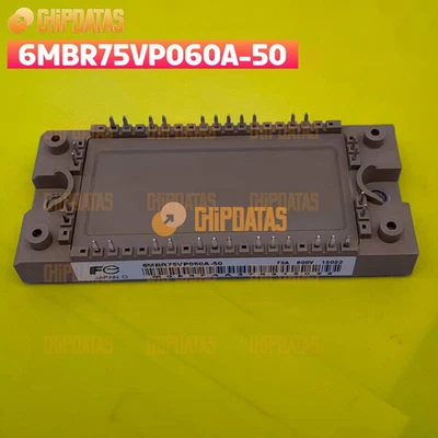 1PCS NEW Fuji 6MBR75VP060A-50 IGBT Module Best Quality Verified #R08 - Image 1 of 2