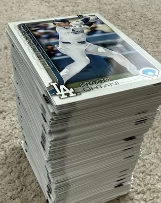 Лот из 262 карточек Topps серия 1 2025 бейсбольные скены Ohtani форель DeLaCruz - Изображение 1 из 4
