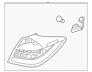 Genuine Hyundai Tail Lamp Assembly 92402-3M050 - Picture 1 of 2