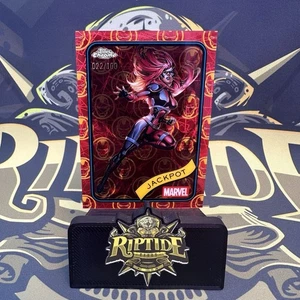 Jackpot Marvel Topps Chrome 2025 Red & Gold Iron Man Refractor /100 #81 - Bild 1 von 4