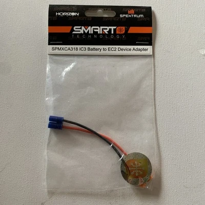 Spektrum IC3 Battery To EC2 Device Adapter SPMXCA318 NEW - Image 1 of 3