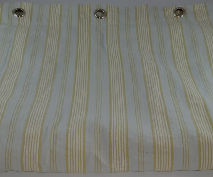 Restauración Hardware Cabana Tela Rayas Cortina de Ducha Azul Verde Blanco 72" Foto 1 de 4