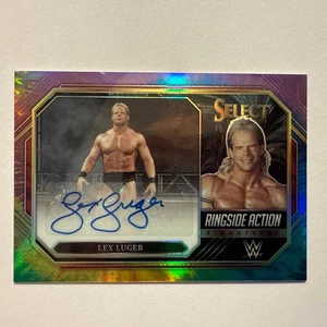 2023 WWE SELECT TIE DYE LEX LUGER RINGSIDE ACTION AUTO 10/25 - Picture 1 of 2