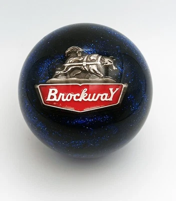 Camiones Brockway Semi camión Hanco estilo carretera perilla de cambio azul escama Foto 1 de 2