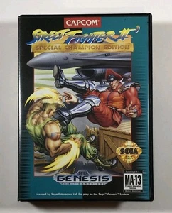 SOLO ESTUCHE SIN JUEGO Street Fighter II Edición Especial Campeón (Sega Genesis) LEER - Imagen 1 de 10
