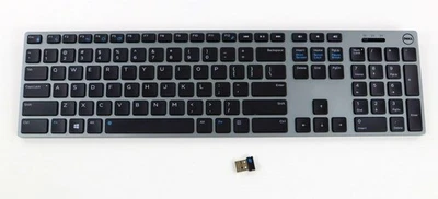 Dell Premier Wireless Bluetooth Keyboard (US) WK717 with USB Receiver Dongle - Image 1 of 3