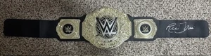 RIC FLAIR SIGNED AUTO WWE WRESTLING WORLD CHAMPION BELT BAS BGS AUTOGRAPHED E - Picture 1 of 5