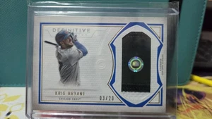 2019 Topps Definitive Collection Jumbo Relic /20 Kris Bryant #DJRC-KB - Picture 1 of 4