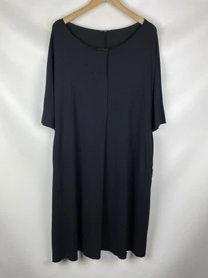 Oska Damen Avantgarde Lagenlook Kleid Gr.4 Viskose - Bild 1 von 4