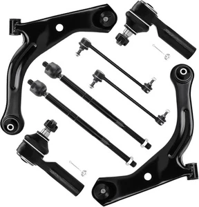 8Pcs Front Lower Control Arm Kit for 2005-2009 Ford Escape Mazda Tribute Mariner - Picture 1 of 8
