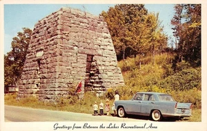 Great Western Iron Furnace, Model, Tennessee c1950s Vintage Postcard - Picture 1 of 1