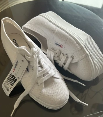 Superga 2750 NUEVO/Etiquetas-Zapatillas Deportivas/Zapatos Casuales-Talla 7/37.5 Foto 1 de 4