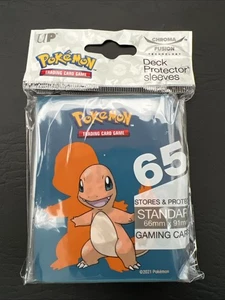 Charmander Standard Size Ultra PRO Card Sleeves (65 ct.) Pokémon TCG - Picture 1 of 2