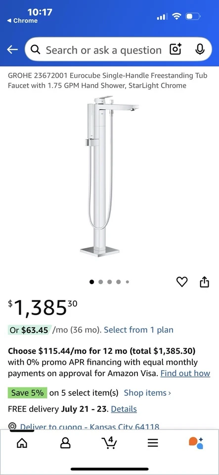 Ducha de mano Foto 1 de 4