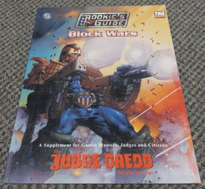 The Judge Dredd Gioco di Ruolo - The Rookies Guide to Block Wars D20 RPG - Foto 1 di 4