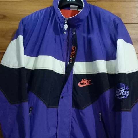 90's Vintage Nike Charles Barkley Jacket Wreak Harvoc Phoenix Force CB 34 RARE Cover