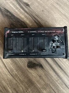 Realistic 4 channel Stereo Microphone Mixer 32-1105 - Picture 1 of 3
