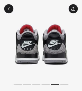Nike Air Jordan 3 Retro OG "Black Cement" (2024) 44,5 10,5 - Bild 1 von 4