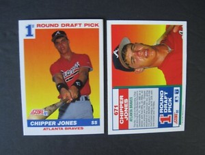 SCORE CARDS 1st DRAFT PICK You Choose Chipper Jones #671 to #683 1991 SHIP $1
