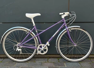 FISICLASS Mixte Damenrad Halbrenner 28" NEU 9-Gang CrMo Stahl - 48cm palilac - Bild 1 von 10