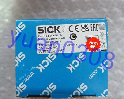NEW SICK WTT12L-B3562 1072640 Photoelectric sensor DHL Fast delivery - Image 1 of 4