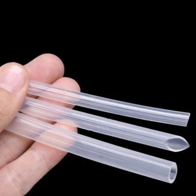 Clear Food Grade Silicone Flexible Tube 0.5-50mm ID x 1-60mm OD For Beer Coffee - Image 1 of 4