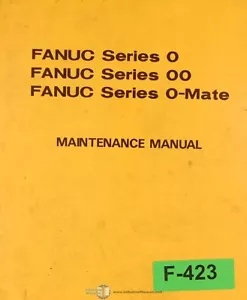 Fanuc Serie 0, 00, 0-Mate, Wartung B-61395E/03 Handbuch 1988 - Bild 1 von 4