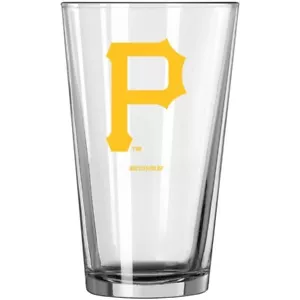 PITTSBURGH PIRATES 16 OZ GAMEDAY TEAM LOGO PINT GLASS FROM BOELTER - Picture 1 of 1