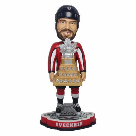 Alex Ovechkin Washington Capitals 2018 Stanley Cup Champions Bobblehead NHL Cover