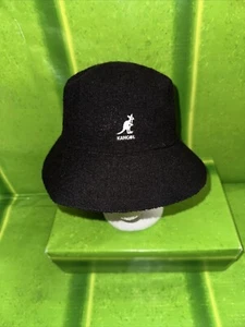 SOMBRERO CUBO BERMUDAS KANGOL HOMBRE Grande K3050ST NUEVO UNISEX NEGRO - Imagen 1 de 4