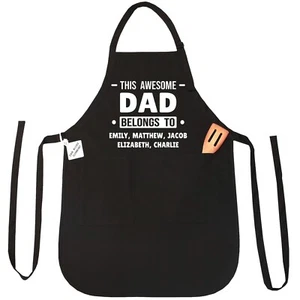 Delantal de papá regalo del día del padre divertido delantal regalo para papá papá - Imagen 1 de 4