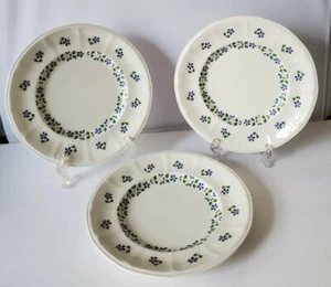 3 piatti insalata pranzo Henry Ford Museum Irochese Cina pervinca 8,5" - Foto 1 di 5
