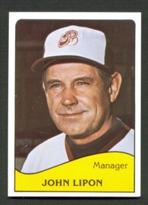1979 TCMA Portland BEAVERS #9 JOHN LIPON Martins Ferry OHIO Manager HOUSTON Tx