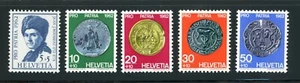 Schweiz kompletter postfrischer Satz #B313-317 PRO PATRIA 1962 Briefmarken - Bild 1 von 1