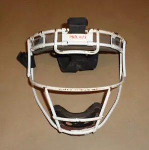 SCHUTT BASEBALL SOFTBALL INFIELDER FACE PROTECTOR – USED - Picture 1 of 5
