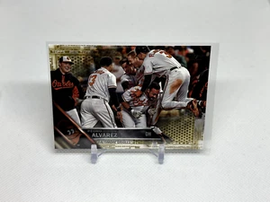 2016 Topps Update Series Baseball Pedro Alvarez #US8 Gold Parallel 0324/2016 - Picture 1 of 2