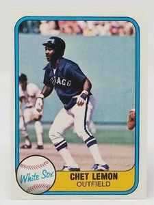 1981 Fleer Baseball Card #354 Chet Lemon - Picture 1 of 2