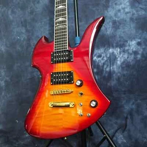 Guitarra Eléctrica Burny MG CS Hide Sunburst Tuerca de Hueso Incrustación de Resina Puente Fijo HH - Imagen 1 de 7