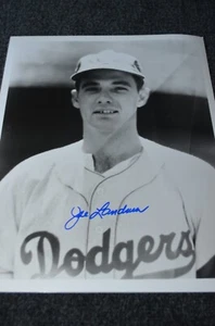 Joe Landrum Signed 8x10 Photo Brooklyn Dodgers - Picture 1 of 1