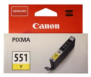 Canon CLI-551Y original, Cli-551Y, Canon PIXMA Series iP7250, MG5450, MG6350 - Imagen 1 de 1